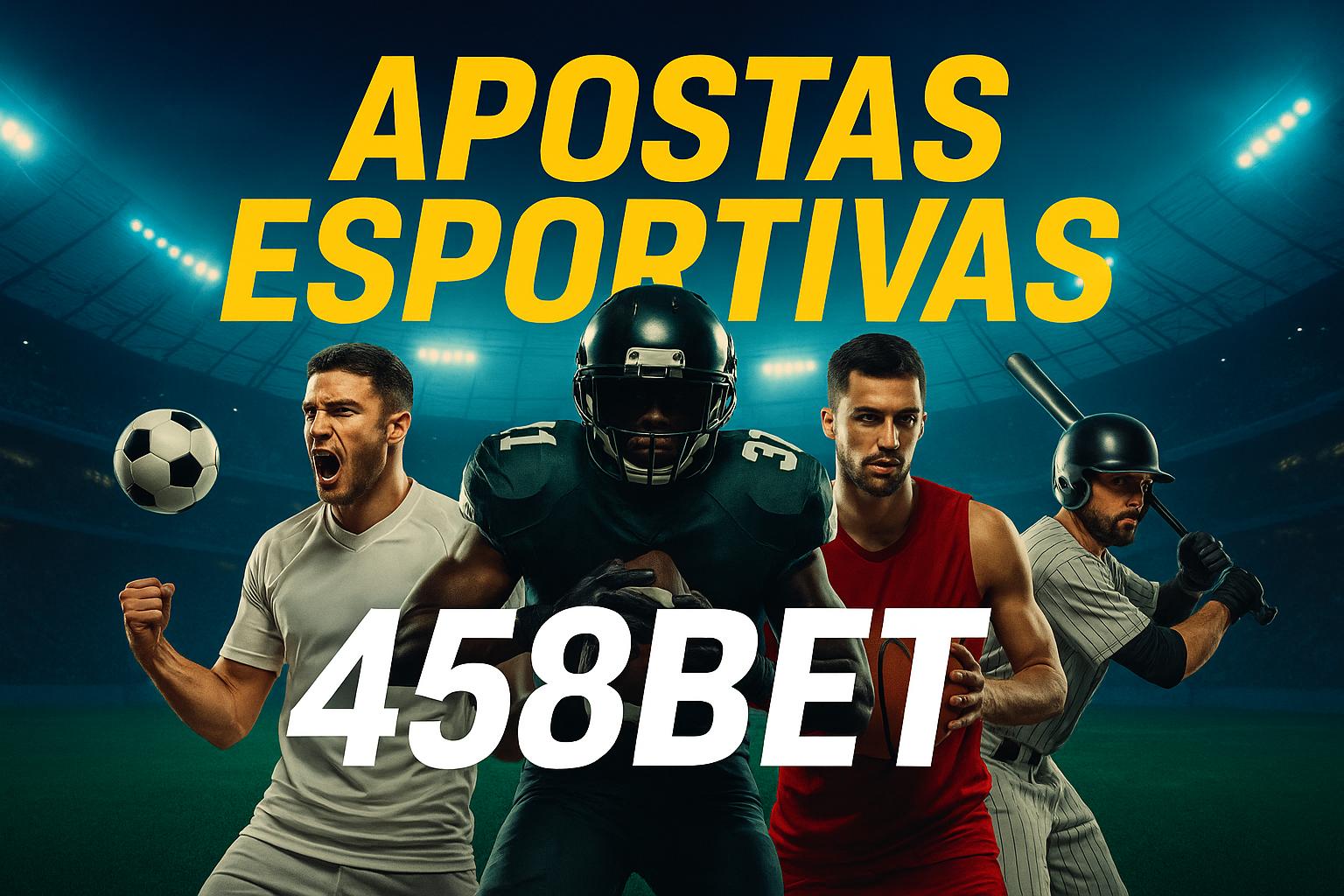 Aposte em apostas esportivas no cassino online 458BET